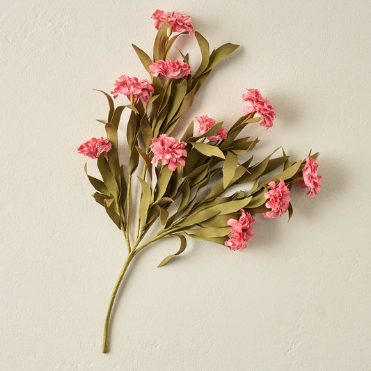 Pink Wildflower Bush – Faux Floral Bundle